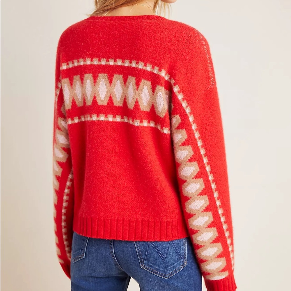 NWOT Anthropologie Tinsley Cashmere Pullover Sweater Size XS Z265-17 - Picture 2 of 6